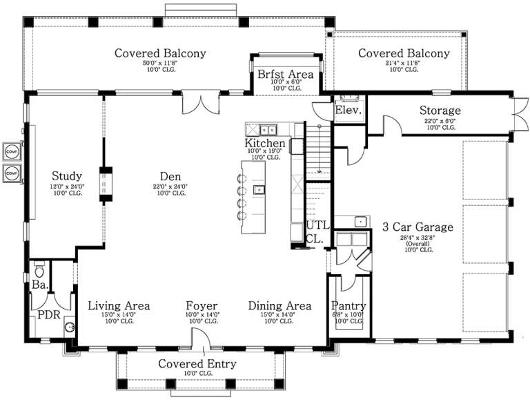 House Plan House Plan #19671 Drawing 1
