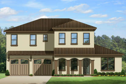 Florida House Plan #3978-00053 Elevation Photo
