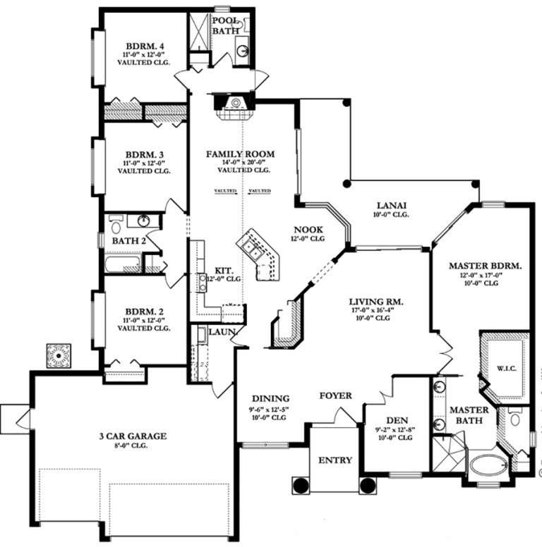 House Plan House Plan #19696 Drawing 1
