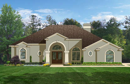 Florida House Plan #3978-00070 Elevation Photo