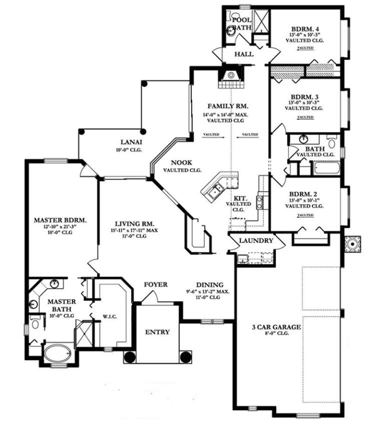 House Plan House Plan #19697 Drawing 1
