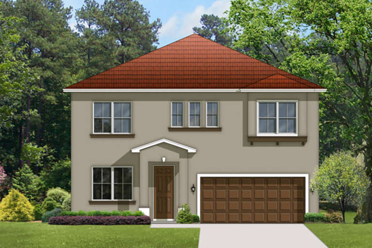 House Plan House Plan #19733 Front Elevation
