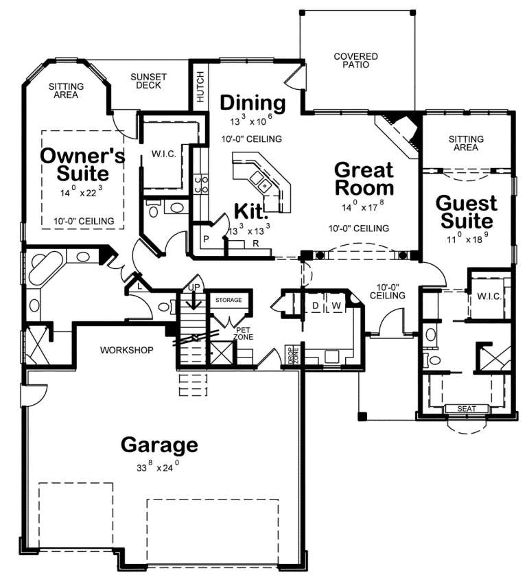 House Plan House Plan #19924 Drawing 1