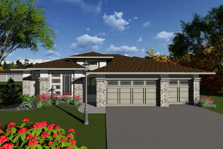 House Plan House Plan #20038 Front Elevation 