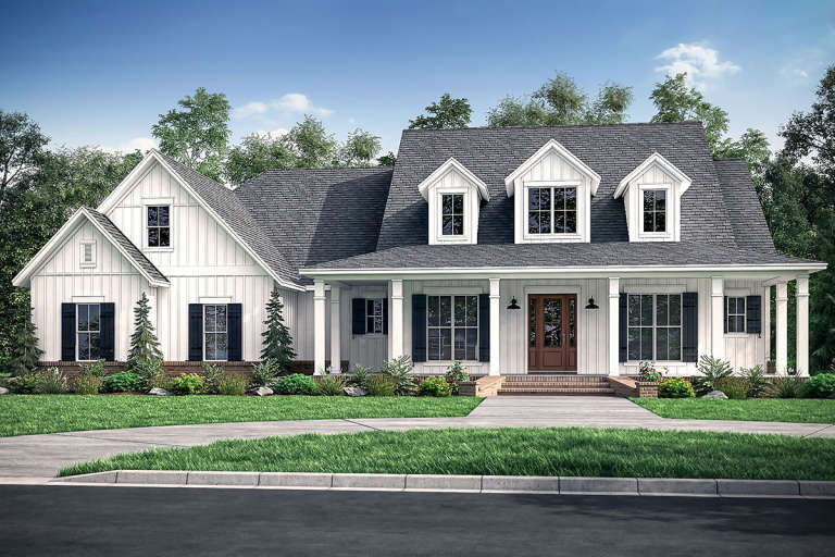 House Plan House Plan #20148 Front Elevation 