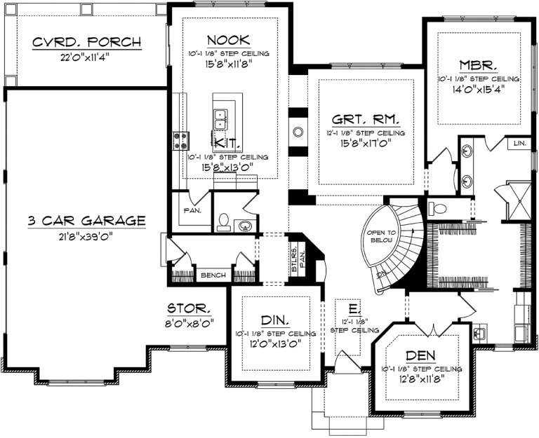 House Plan House Plan #20196 Drawing 1