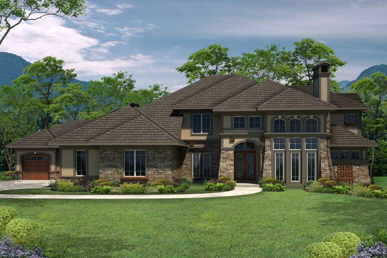 House Plan House Plan #20273 Front Elevation 