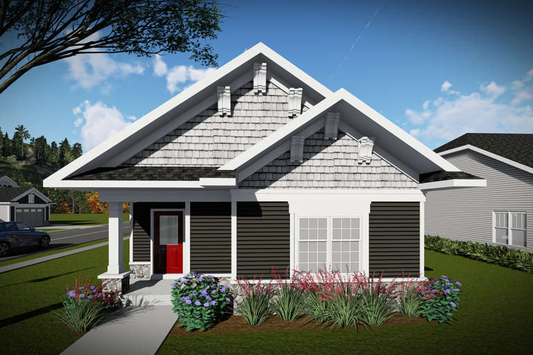House Plan House Plan #20288 Front Elevation 