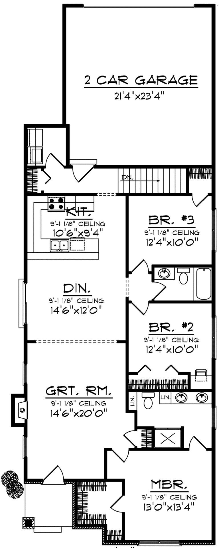 House Plan House Plan #20288 Drawing 1