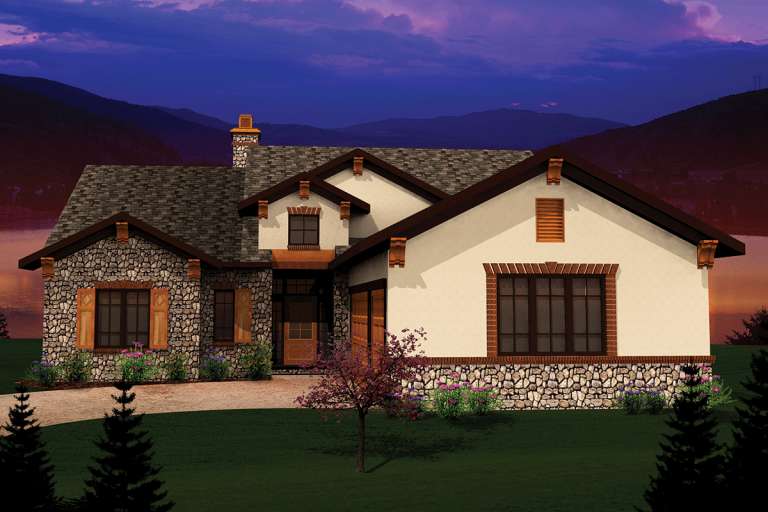 House Plan House Plan #20320 Front Elevation 
