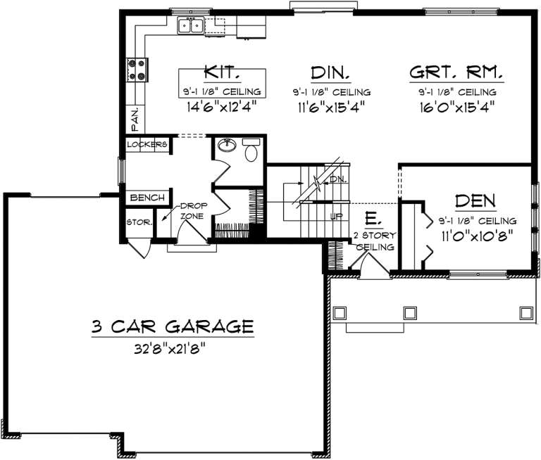 House Plan House Plan #20327 Drawing 1