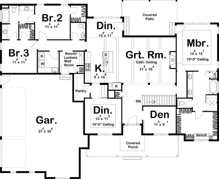 House Plan House Plan #20344 Drawing 1