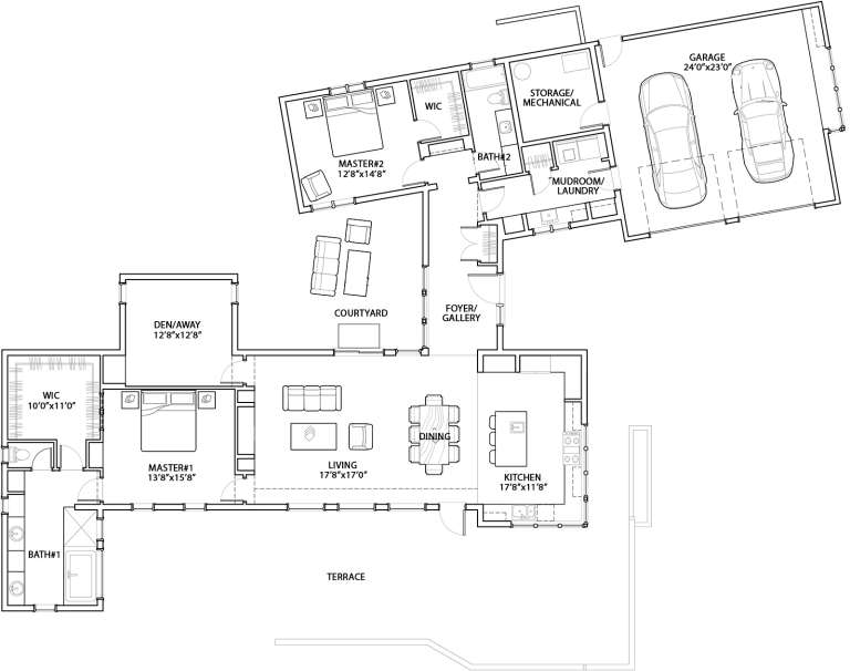 House Plan House Plan #20369 Drawing 1