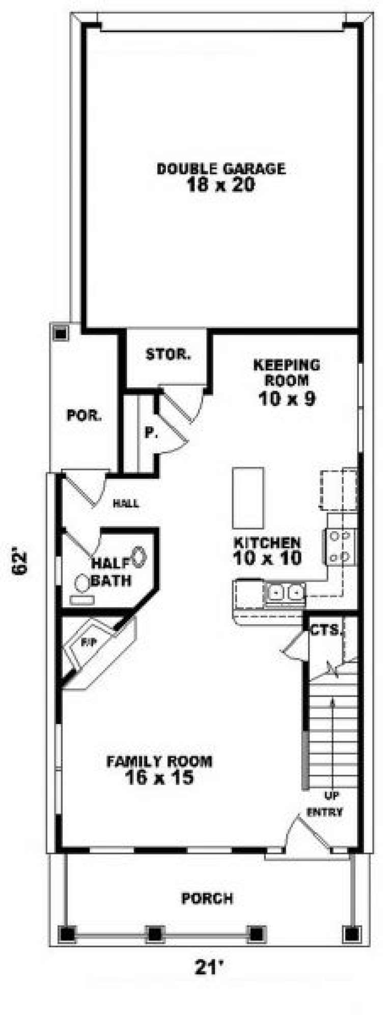 House Plan House Plan #2038 Drawing 1