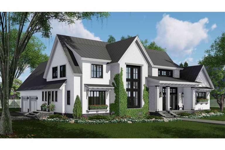 House Plan House Plan #20396 Front Elevation 