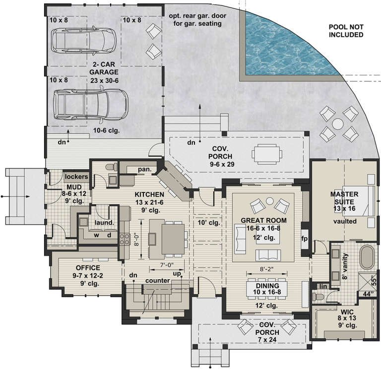 House Plan House Plan #20396 Drawing 1