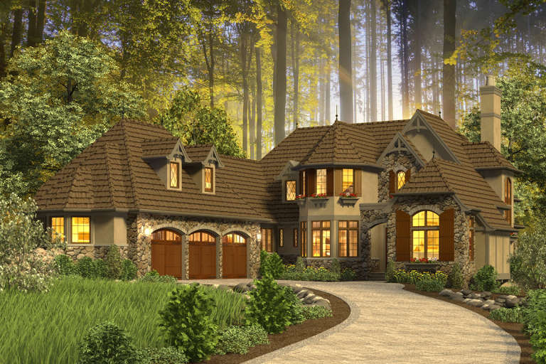 House Plan House Plan #20500 Front Elevation 