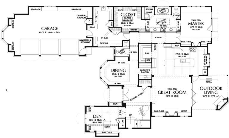 House Plan House Plan #20500 Drawing 1