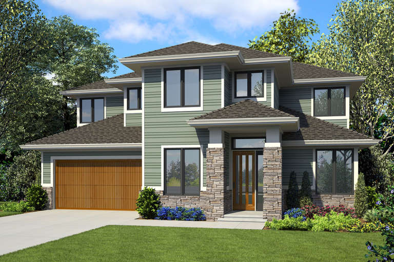 House Plan House Plan #20579 Front Elevation 