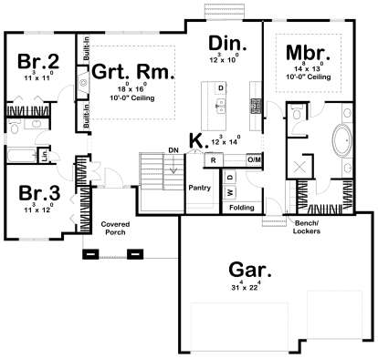 Main Floor for House Plan #963-00326