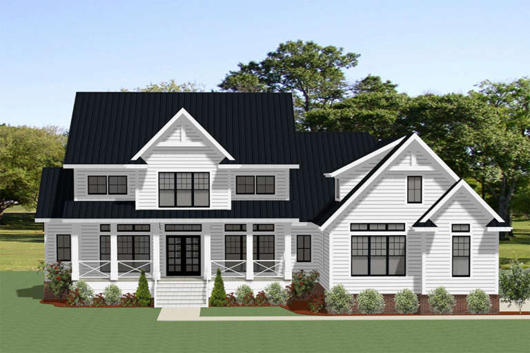 House Plan House Plan #20591 Front Elevation 