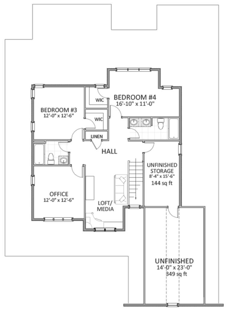 House Plan House Plan #20611 Drawing 2