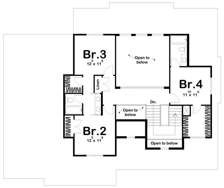 House Plan House Plan #20615 Drawing 2
