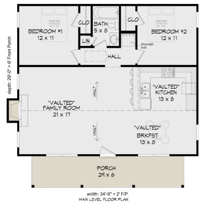 Main Floor  for House Plan #940-00138
