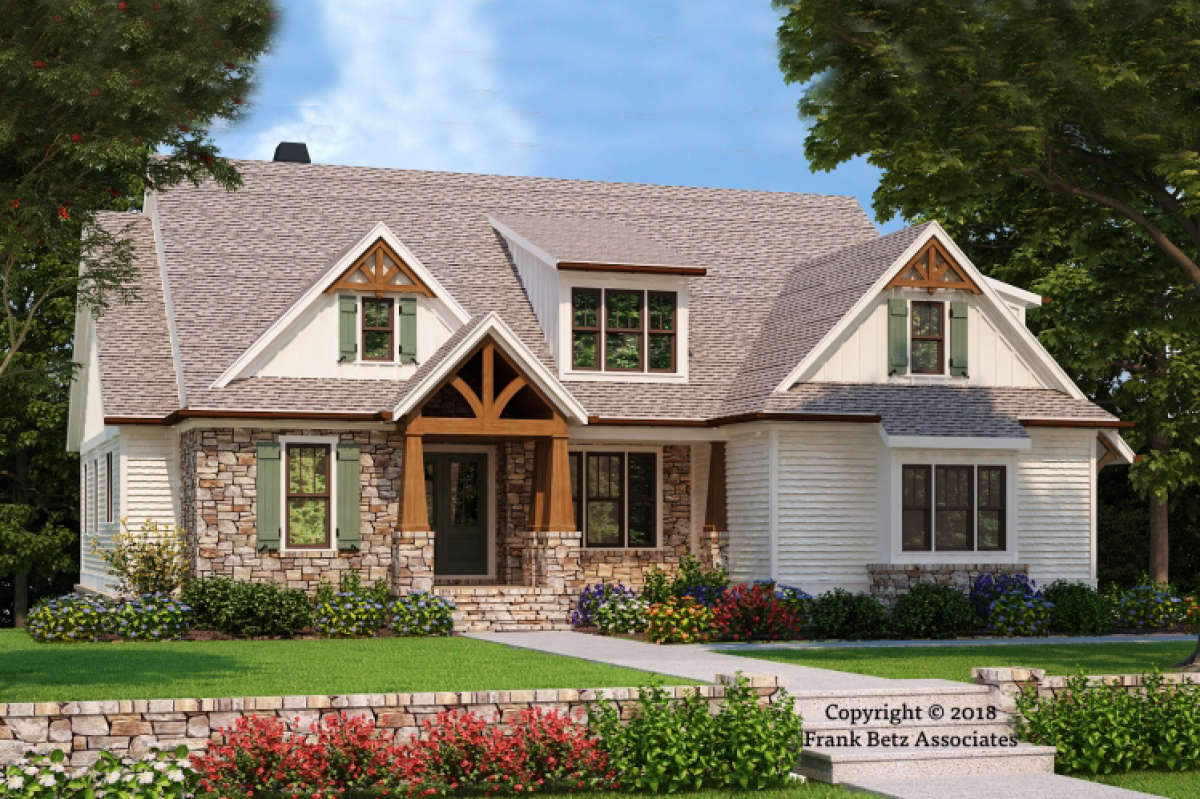 Craftsman Plan 2 601 Square Feet 4 Bedrooms 3 5 Bathrooms 8594 00006