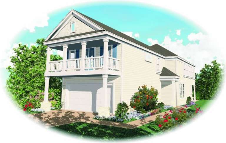 House Plan House Plan #2071 Front Elevation