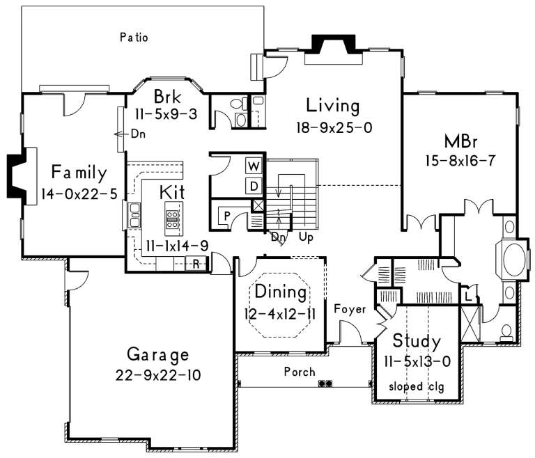 House Plan House Plan #20724 Drawing 1