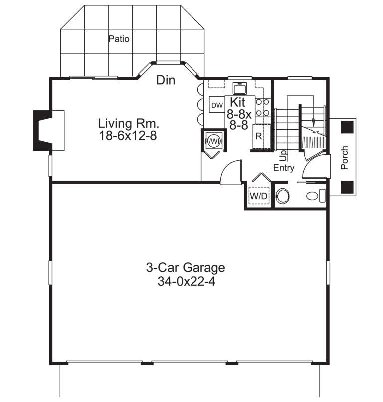 House Plan House Plan #20727 Drawing 1