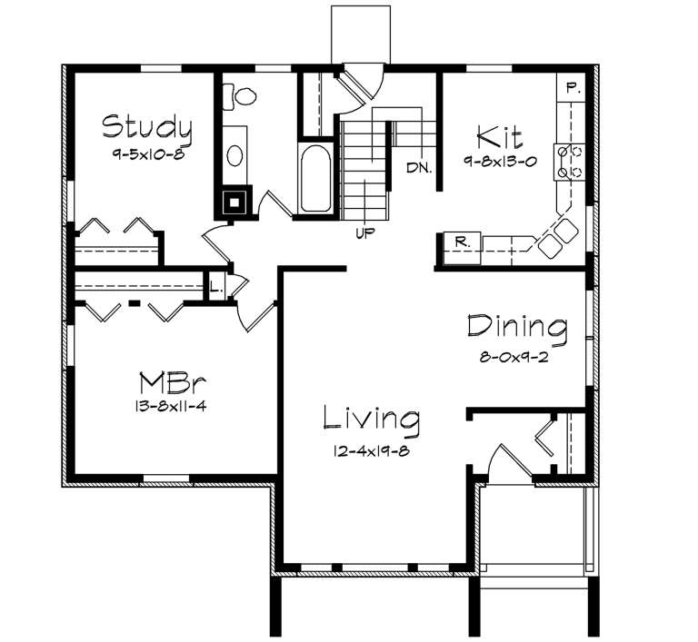 House Plan House Plan #20782 Drawing 1