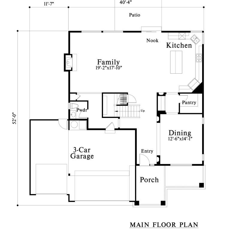 House Plan House Plan #20803 Drawing 1