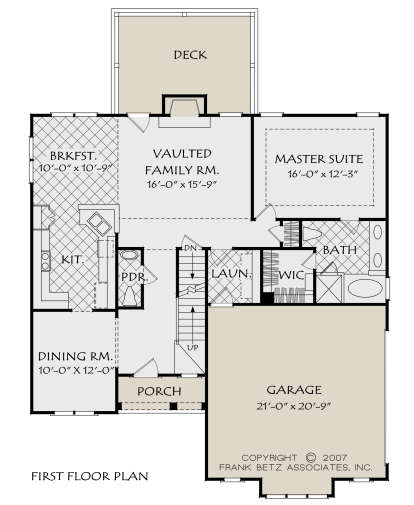 Main Floor for House Plan #8594-00034
