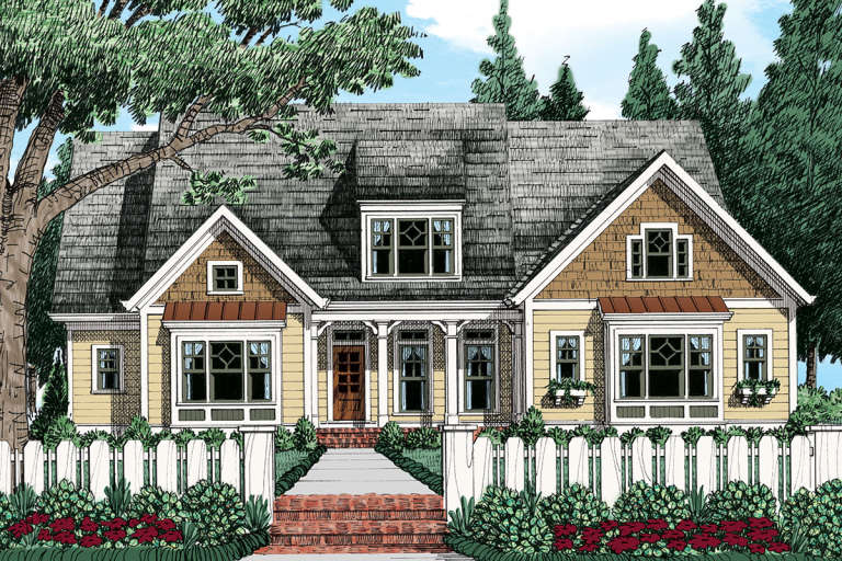 House Plan House Plan #20825 Front Elevation 