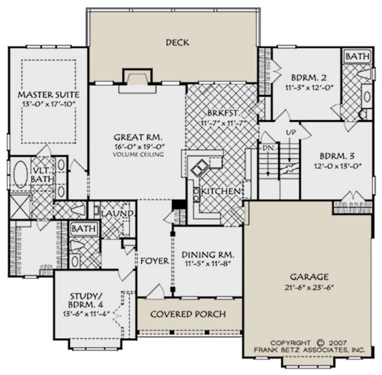 House Plan House Plan #20825 Drawing 1