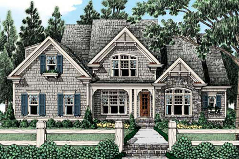 House Plan House Plan #20839 Front Elevation 