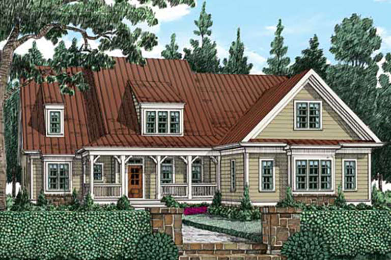 House Plan House Plan #20846 Front Elevation 