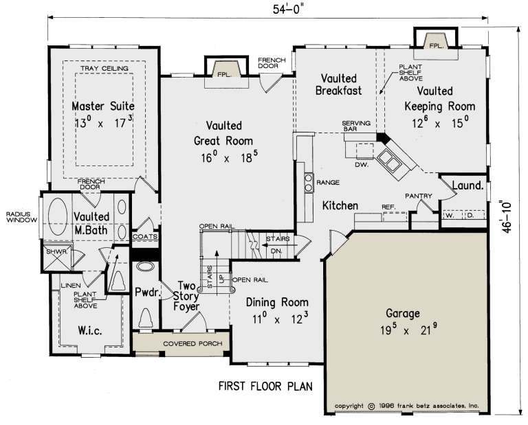 House Plan House Plan #20962 Drawing 1