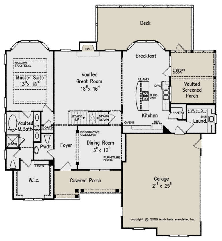 House Plan House Plan #20974 Drawing 1