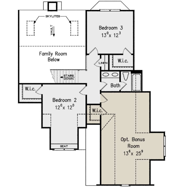 House Plan House Plan #20974 Drawing 2