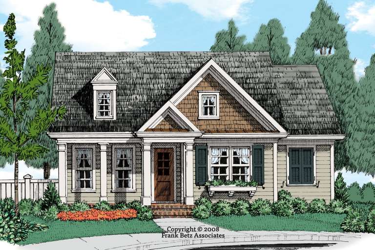 House Plan House Plan #21022 Front Elevation 