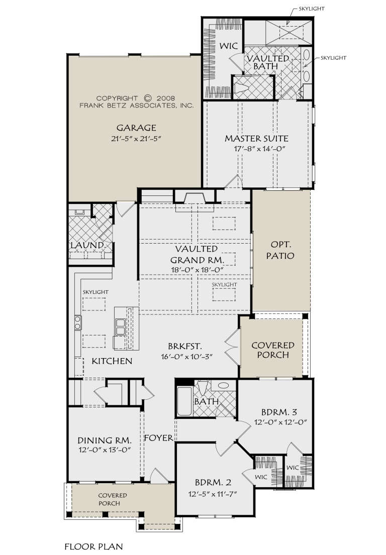 House Plan House Plan #21022 Drawing 1