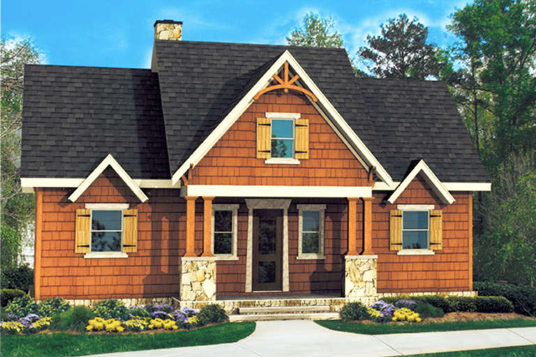 House Plan House Plan #21056 Front Elevation 