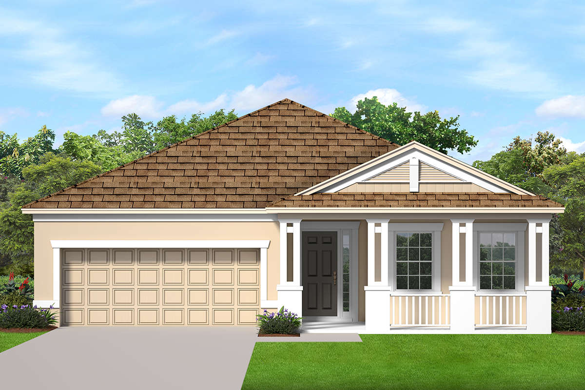 Ranch Plan: 1,806 Square Feet, 3 Bedrooms, 2 Bathrooms - 3978-00195