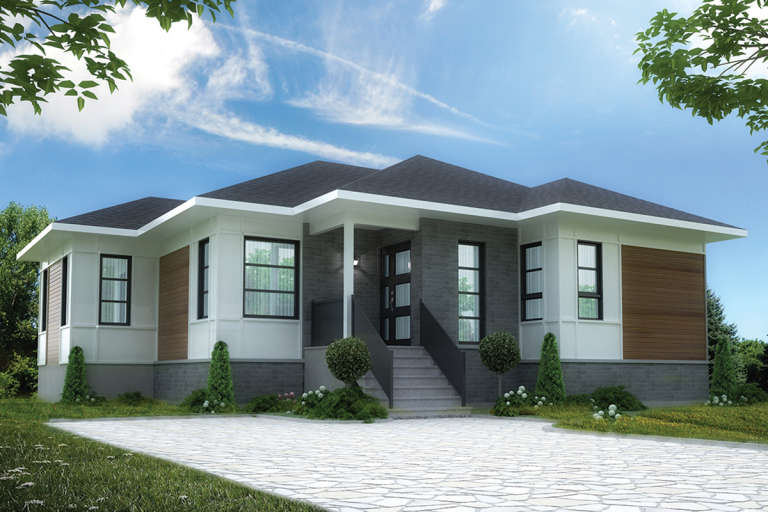 House Plan House Plan #21152 Front Elevation 