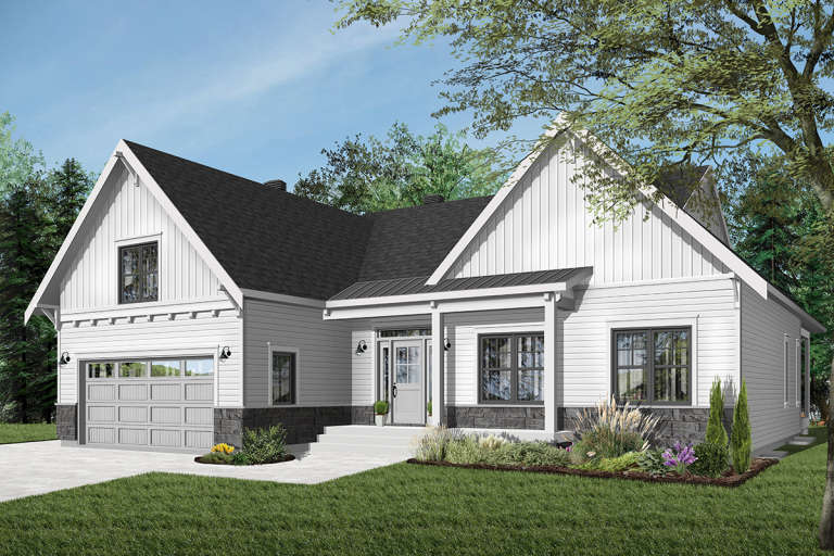 House Plan House Plan #21160 Front Elevation 