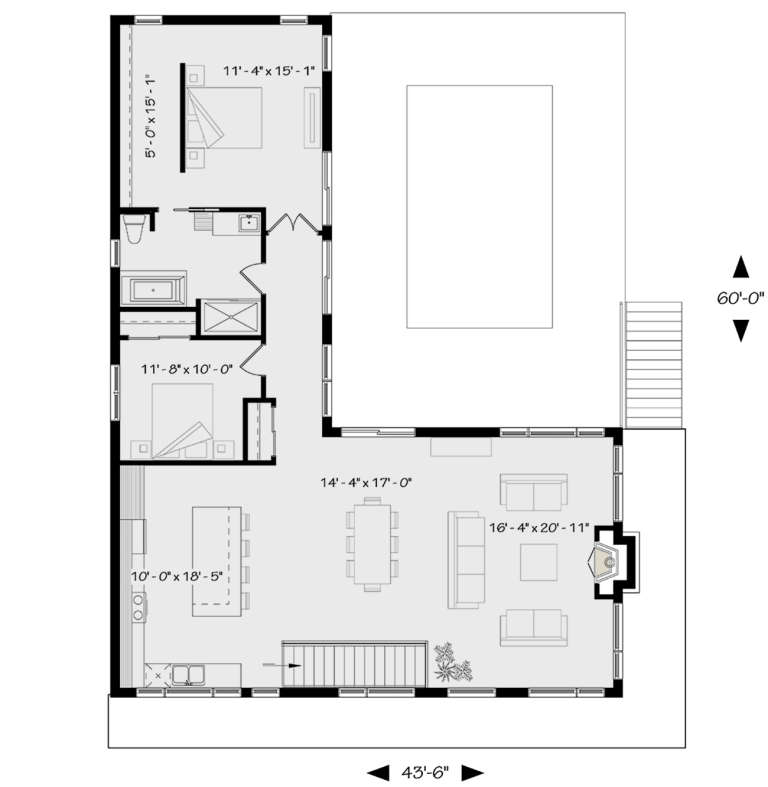 House Plan House Plan #21236 Drawing 2