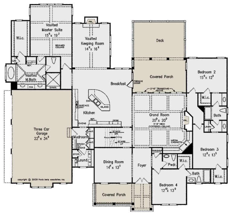 House Plan House Plan #21243 Drawing 1